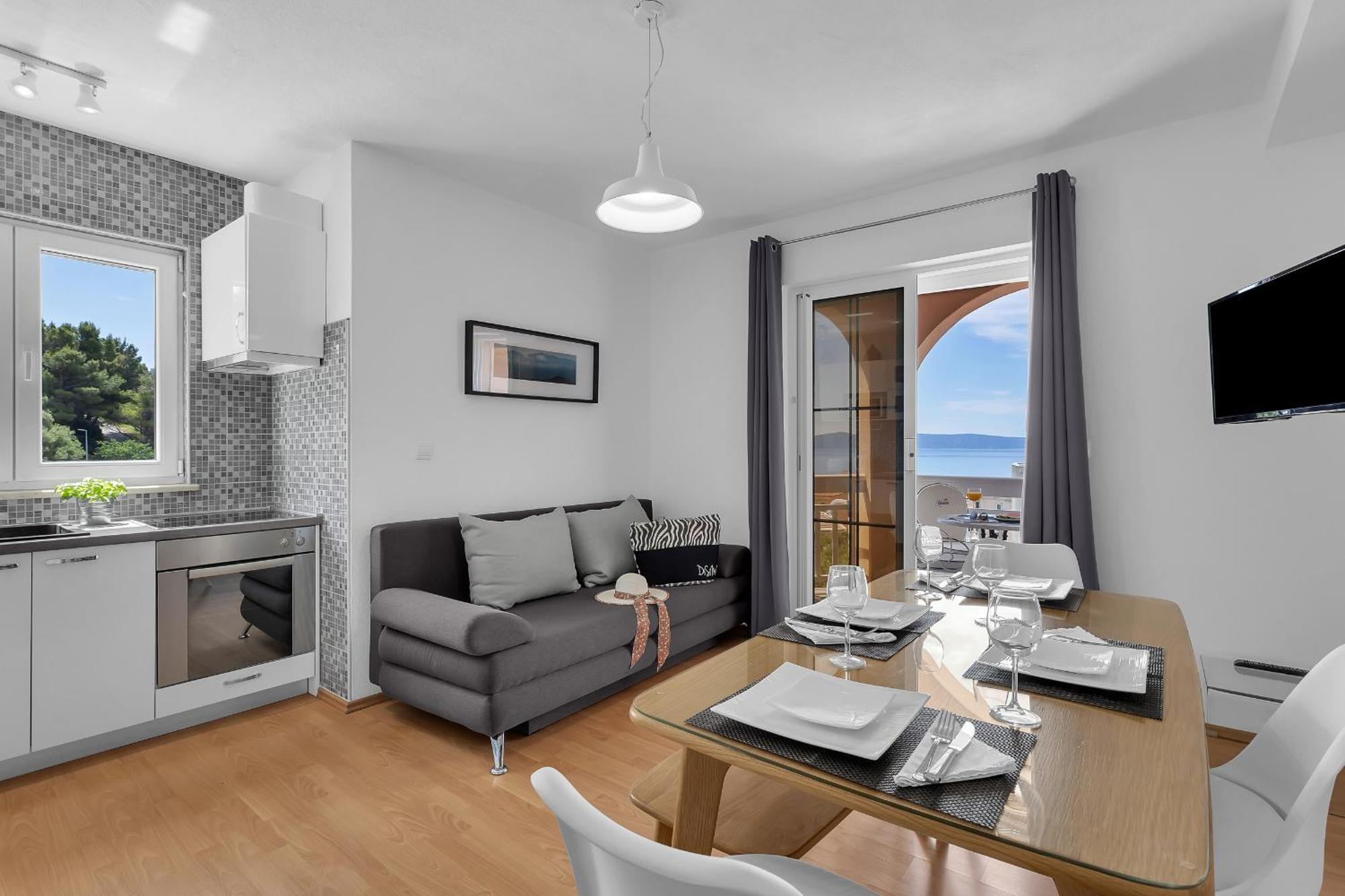 Apartments Villa Katarina Tučepi الغرفة الصورة